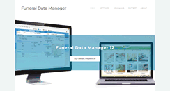 Desktop Screenshot of funeraldatamanager.com